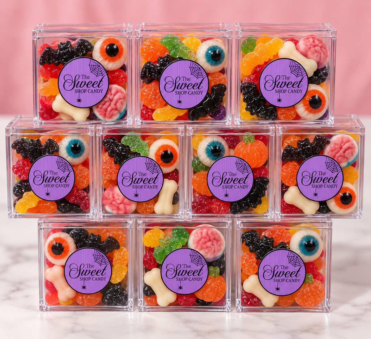 **Featured** Sweet Shop Curated, pack of 10 Halloween Cubes!