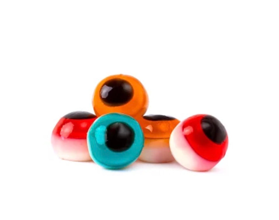 3-D Gummy Eyeballs