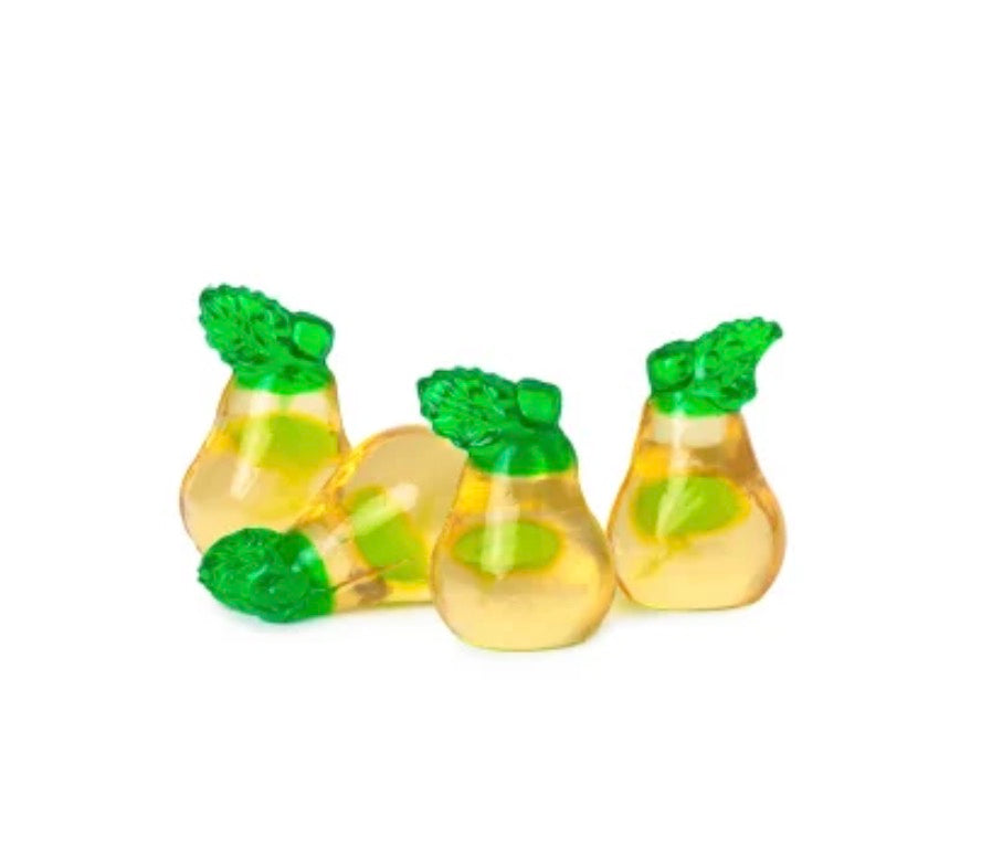 3-D Gummy Filled Pears