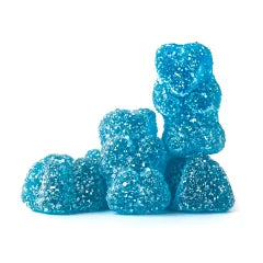 Sour Gummy Bears - Blue Raspberry