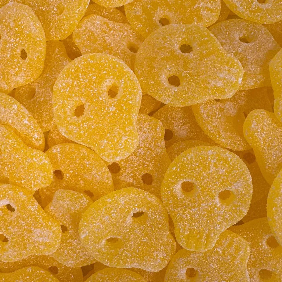 Sour Pineapple Skulls