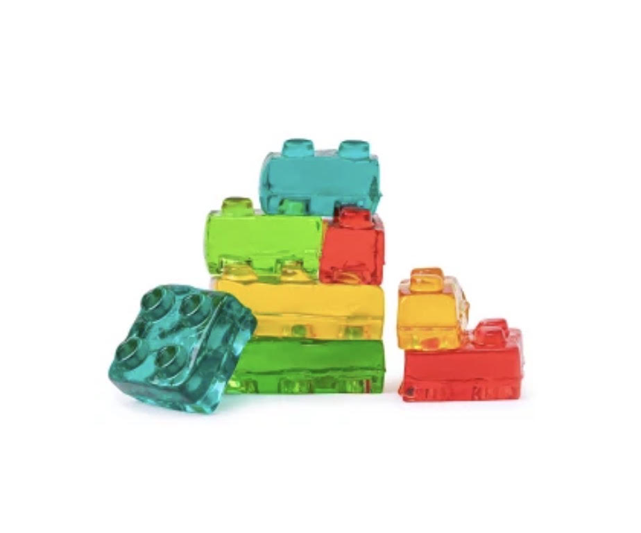 3-D Gummy Building Blocks