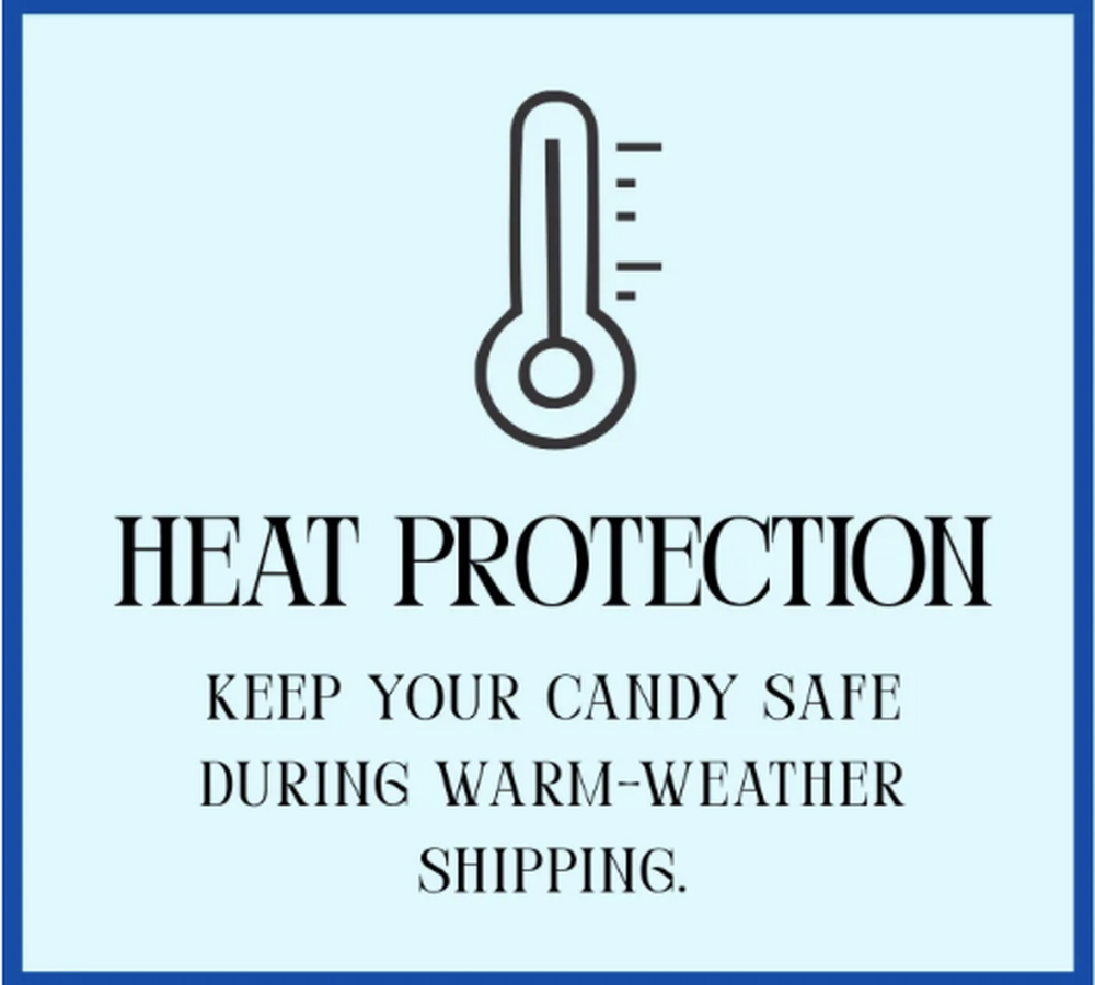 Help your candy stay cool during delivery!