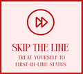 Skip to the front of the line to see your sweets!